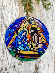 Nativity Acrylic Decorative Ornament Meaningful Christmas Gift