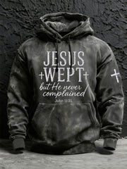 Men's Jesus Wept Standard Fit Hoodie