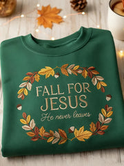 Women's Thanksgiving Printed Sweatshirt