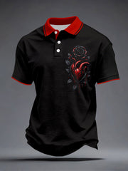 Men's Poker Dice Art Print Tops