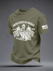 Men's USA 1776-2026 Print T-Shirt