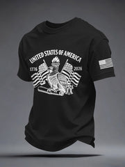 Men's USA 1776-2026 Print T-Shirt