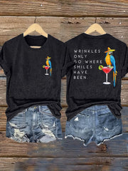 Women's beach vacation Day Iron On Short Sleeve T-Shirt