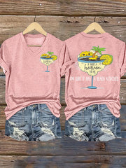 Women's beach vacation Day Iron On Short Sleeve T-Shirt