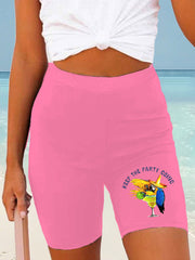Women's beach vacation Day Printed Shorts