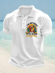 Men's It‘s 5 O'clock Everywhere Ptinted polo shirt