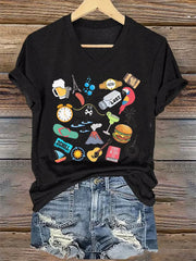 Women's beach vacation Day Iron On Short Sleeve T-Shirt