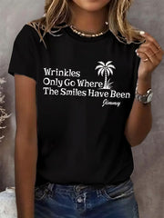 Women's beach vacation DayIron On Short Sleeve T-Shirt
