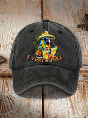 Unisex It‘s 5 O'clock Everywhere Print Casual Print Hat