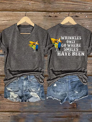 Women's beach vacation Day Iron On Short Sleeve T-Shirt