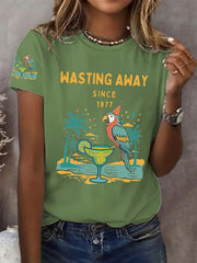 Women's beach vacation Day short-sleeved T-shirt