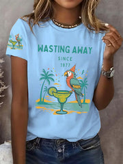 Women's beach vacation Day short-sleeved T-shirt