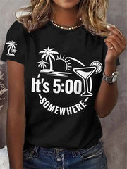 Women's It‘s 5 O'clock Somewhere Casual Tee