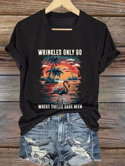 Women's beach vacation Day Iron On Short Sleeve T-Shirt