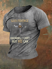 Men's God.fidence Print short sleeves t-shirt