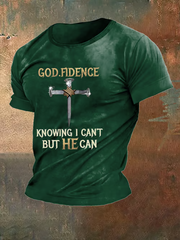 Men's God.fidence Print short sleeves t-shirt