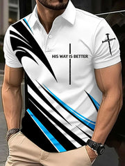 Men's His Way Is Better polo shirt