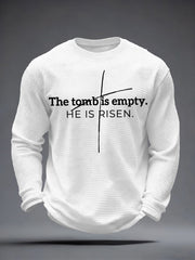Men's Waffle Long Sleeve T-Shirt