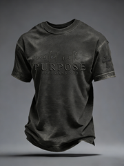 Men's Created With Purpose Printed Casual T-Shirt