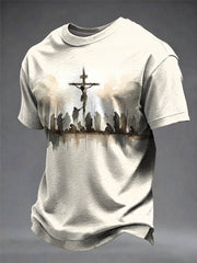 Men's Christian Cross Short Sleeve T-shirt
