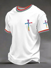 Men's Christian Nail Cross T-Shirts