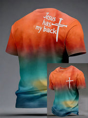 Men's 'Jesus Has My Back' T-shirts