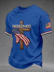 Men's Redeemed Printed Casual T-Shirt