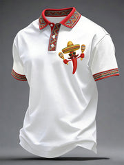 Men's Cinco de Mayo Printed Casual Shirt
