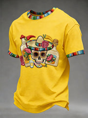 Men's Cinco De Mayo Print Short-Sleeve T-Shirt