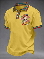 Men's Cinco De Mayo Print Short-Sleeve Top