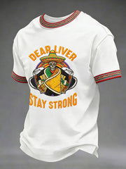 Men's Cinco de Mayo Printed Casual T-Shirt