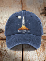 Unisex Return To The Moon 2026 Print Hat