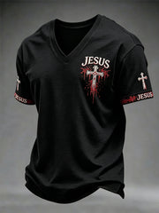 Men's Faith V-neck T-shirt