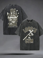 Men's Lord's Gym Christian Washed Tee