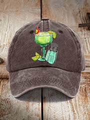 Unisex It's 5 O'clock Somewhere Parrot Print Hat
