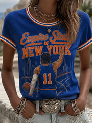 Women's Empire State Of New York Printed T-shirt