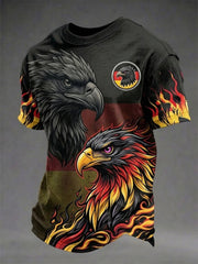 Men's Germany Black Eagle short sleeves t-shirt