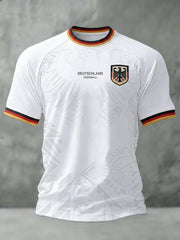 Men's Germany Football Printed T-shirt