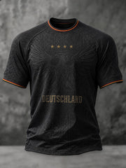 Men's Germany Football Printed T-shirt