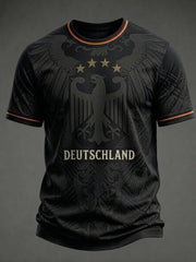Men's Germany Football Printed T-shirt