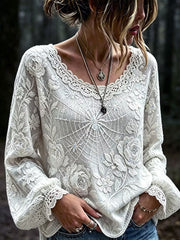 Women's Gothic Style Cotton Linen Shirt