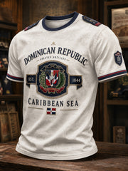 Men's Dominican Printed T-shirt