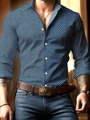 Men's Casual Plaid Shirt