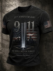Men's 9.11 Never Forget Printed T-shirt