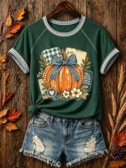 Women's Fall Pumpkin T-Shirts