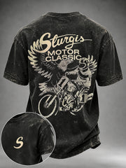 Men's Motorcycle Rally Printed T-shirt
