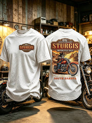 Men's Motorcycle Rally Printed T-shirt