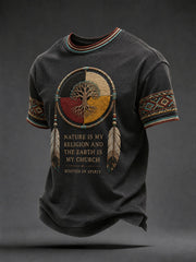 Men's Indigenous Art T-Shirt