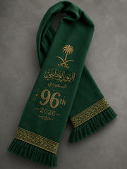 Unisex celebrating the 96th Saudi National Day scarf