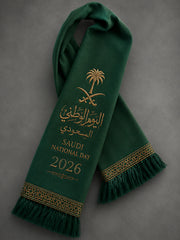 Unisex celebrating the 96th Saudi National Day scarf